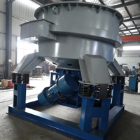Séparateur de sable de fonderie multifonctionnel vibrant pour la reconditionnement du sable usagé, machine de fonderie métallurgique pour usine de fabrication