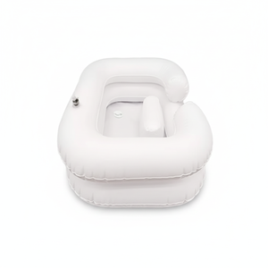 Bol en plastique portable pour shampooing avec réservoir d'eau, bac à cheveux noir et appareils de coiffure sans lit pour utilisation en salon de beauté - Product Image 1