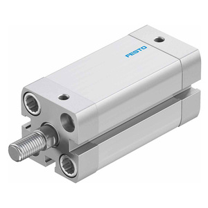 DSNU-20-100-PPV-A Stainless Steel Pneumatic Cylinder <b>Double</b> Acting Air Cylinder with Adjustable Air Cushioning - Product Image 3
