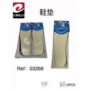 Plantillas Insoles Clorofila 12Pcs For Foot Comfort Protection - Product Image 1