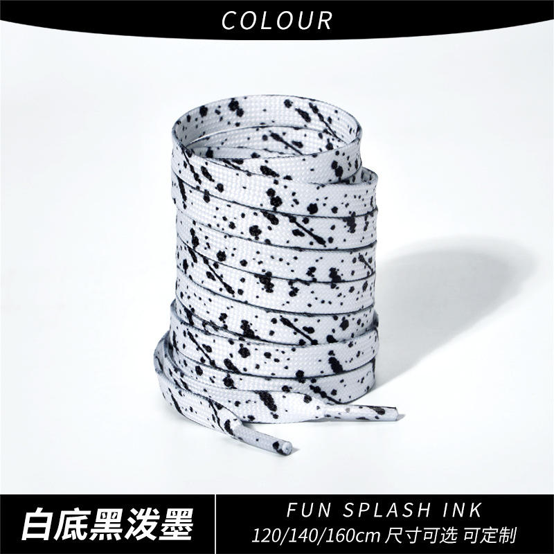 Encre noire sur fond blanc