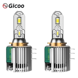 Luz Delantera LED H15 para Automóvil, Luz de Conducción Diurna, 12V 6000K, Blanca, Lámpara Automática Canbus, Bombillas para Golf 6, 100w, H15 LED - Product Image 5