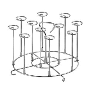 Ensemble de grilles suspendues multi-pièces en acier inoxydable pour friteuse à air et barbecue domestique - Product Image 4