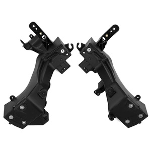 Jeep Grand Cherokee Headlight <b>Radiator</b> Mounting <b>Brackets</b> 68223399AA 68223400AA Front Left Right ABS New - Product Image 5