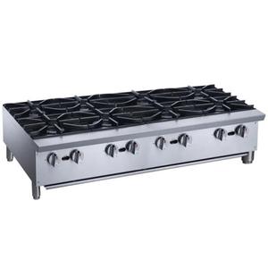 มีข้อเสนอ 48 รายการ เตาแก๊สอุตสาหกรรม 8 หัวเตา ECHP48A, 224,000-BTU, แผ่นทำความร้อนแบบใช้แก๊ส, สแตนเลส - Product Image 4