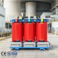 Transformateur sec MingZheng SCB11 11 kV 630 kVA 800 kVA à enroulement entièrement en cuivre, bobine à double enroulement, transformateurs d'isolement