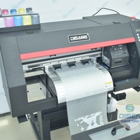 Imprimante DTF DISAME Honson Board XP600 I3200 à double tête 30 cm pour T-shirts, encre pigmentée rouleau-à-rouleau, fonctionnement automatique, nouvelle génération 2400/3200 DPI