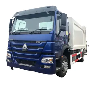 2020 Sinotruk Thương Hiệu Mới 10 Tấn Máy Đầm Xe Tải Chở Rác HOWO Xe Tải Giá