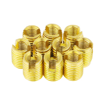302 Series Self Tapping Fully Threaded Metric Thread Insert with Spline Drive and Spring Washer Aluminum Compatible