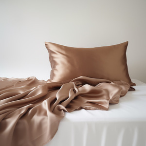 Federe in <span class=keywords><strong>Seta</strong></span> di Lusso Estremo di Alta Qualità Grado 6A, Federe in <span class=keywords><strong>Seta</strong></span> di Gelso 100% Naturale All'Ingrosso - Product Image 2