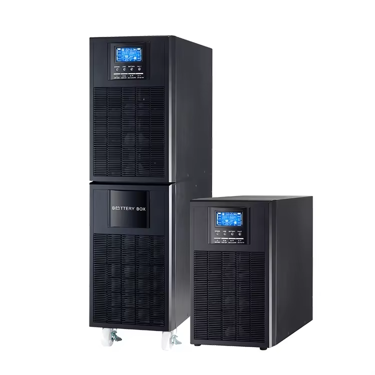Двойной конверсионный однофазный высокочастотный UPS 10KVA китайский поставщик для зарубежных телекоммуникационных вышек