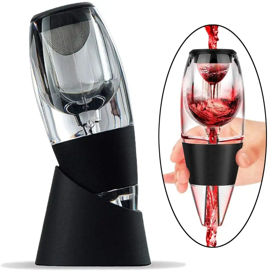 Kit de carafe pour vin de grande qualité avec filtres, ensemble de bec verseur et aérateur de vin avec pomme, meilleures ventes, Amazon