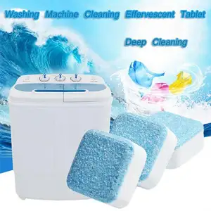 Tablet efervesen pembersih dalam Mesin cuci, produk pembersih mesin cuci