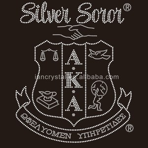   Transferencia de Pedrería Termoadhesiva Personalizada con Logotipo Dorado Plateado para Hermandad, Transferencia de Pedrería para Enfermeras - Product Image 3