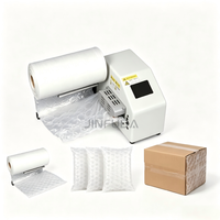 Machine de conditionnement automatique pour coussins d'air gonflables et sacs de calage pneumatiques, à commande facile