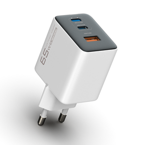 Cargador de pared universal de alta potencia OTP para portátiles y teléfonos móviles, adaptador de carga adaptable, cargador de viaje Pd de 65w gan. - Product Image 1