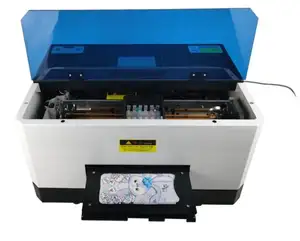 Digital 6 warna ukuran Mini Led tinta Jet langsung DIY pena kartu Id CD PVC kaca kulit logam kayu casing ponsel Printer UV