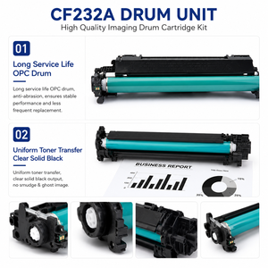 Unidad de Tambor XinYu CF232A 232A 32A para <span class=keywords><strong>HP</strong></span> <span class=keywords><strong>LaserJet</strong></span> <span class=keywords><strong>Pro</strong></span> M203d <span class=keywords><strong>M203dn</strong></span> M203dw M227sdn M227fdw M206 M230, Kit de Cartucho de Tambor de Imagen - Product Image 3
