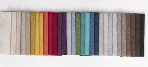 Breathable Two Tone Fine Linen Cloth Sofa <b>Fabric</b> For Bag Making Cushion Soft Hard Pack Pillow Seat Mat - Product Image 5