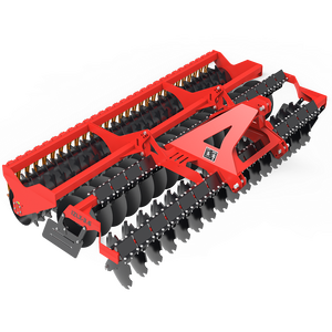 Grada de discos de servicio medio compensada de 17 discos arrastrada para tractor, cultivo en campo seco, herramientas para romper el suelo y nivelar el suelo - Product Image 4