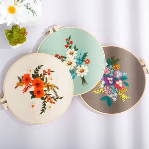 OEM ODM Custom DIY <b>Kits</b> for Kids Beginner Crafts <b>Knitting</b> Cross Stitch Embroidery Starter <b>Kit</b> - Product Image 1