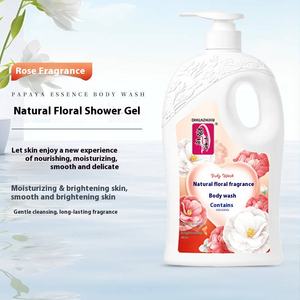 2L Hydratisierendes, nährendes, parfümiertes, feuchtigkeitsspendendes Rosen-Aloe-Sakura-Rosa-Salz-Essenz-Duschgel mit langanhaltendem Duft und Hautpflege - Product Image 2
