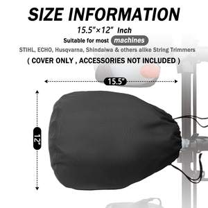 420D Heavy Duty Oxford Ripstop General Weed Eater Edger s'adapte à la plupart des moteurs <span class=keywords><strong>de</strong></span> coupe Echo <span class=keywords><strong>Housse</strong></span> étanche - Product Image 2