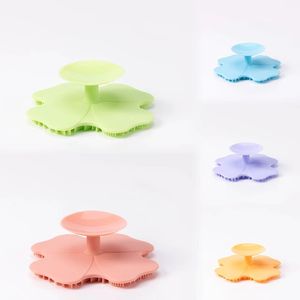 bathroom accessories Baby Shampoo Silicone Facial brushes face scrubber Cleansing Round Massage Brush brosse visage - Product Image 5