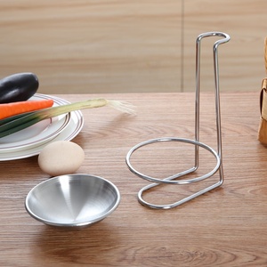 Supporto Verticale Multifunzionale per Utensili da Cucina in Acciaio Inox con Base Antiscivolo per Organizzare Cucchiai e Spatole - Product Image 4