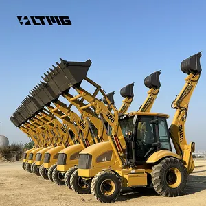 LTMG fabbrica cinese terne traktor da 2.5 tonnellate 388 terne piccolo trattore escavatore scavatore per la vendita