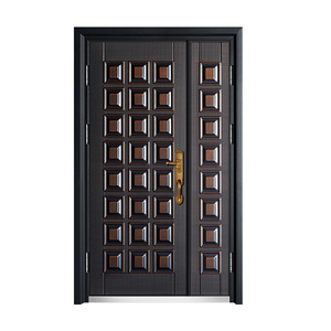 PHIPULO Fresh Drop Artisan <span class=keywords><strong>Puertas</strong></span> de sistema de entrada de aluminio Forjado a <span class=keywords><strong>mano</strong></span> Premium Door Grand Gate para residencias de alta gama - Product Image 3