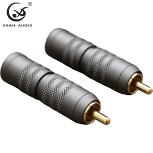 Prise <span class=keywords><strong>RCA</strong></span> mâle 12mm OD en laiton XSSH YIVO DIY HIFI Audio vidéo amplificateur plaqué or connecteur <span class=keywords><strong>Jack</strong></span> pour grand câble de Signal Audio - Product Image 6