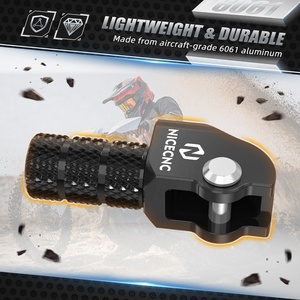 NiceCNC pour KTM TPi EXC 300 EXC-F <span class=keywords><strong>350</strong></span> SX 125 <span class=keywords><strong>SXF</strong></span> 450 2017-2024 <span class=keywords><strong>2023</strong></span> pointe de levier de changement de plaque de pédale de frein pour Husqvarna TE 300 - Product Image 6