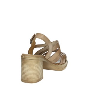 Verdone FI2977 comodi sandali con tacco in raso alla moda con suola stampata per uso esterno estivo e autunnale - Product Image 3