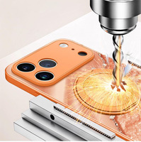 Nouveau verre 360 °   Étui de téléphone magnétique rotatif pour iPhone 17 Pro Max avec dragonne – Coque pour iPhone 17 Pro Max