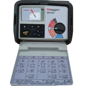 เครื่องทดสอบความต้านทานฉนวน Megger MIT310 1000V แบบดิจิตอล สำหรับการทดสอบทางไฟฟ้า - Product Image 3