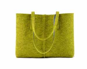 Bolso de fieltro personalizado para mujer con logotipo ecológico personalizado, bolso de compras ligero - Product Image 4