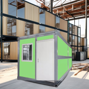 Nhà máy-prefab gấp di động đúc sẵn <span class=keywords><strong>container</strong></span> nhà bếp nhà di động nhỏ nhà trên Trailer bánh xe sử dụng văn phòng làm bằng thép - Product Image 4