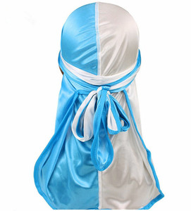 Du Doo DO rags หมวกโจรสลัดสำหรับผู้ชาย360<span class=keywords><strong>เวฟ</strong></span>ผ้าพันหัวหางยาว - Product Image 4