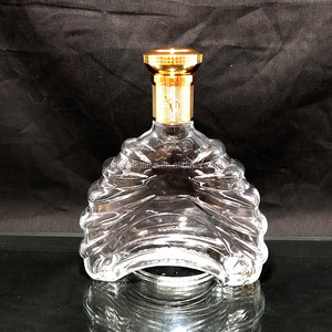 Exquisitas Botellas de Vidrio de 700 ml, 750 ml y 1000 ml con Logotipo Personalizable, Adecuadas para Bebidas Alcohólicas <span class=keywords><strong>XO</strong></span> de Alta Gama - Product Image 2