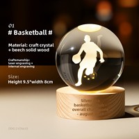 Trophée de championnat de basketball MVP en cristal étincelant personnalisé CR-202568, sculpté avec soin pour les compétitions scolaires, nouveau modèle 2025