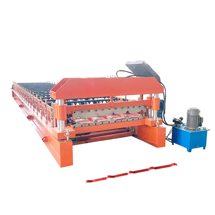 Haokang hot Sale Popular Chinese Manufacturer Supplier Single Layer IBR Sheet Roof Roll Forming Machine