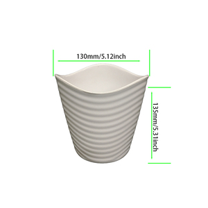 Vasos De Flores De Plástico bonito para Uso Interno Bonito Planta Artificial Plantadores Decorativos Design para Desktop ou Floor Garden Pots - Product Image 1