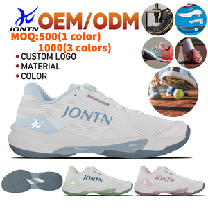 คุณสมบัติของรองเท้าบาสเกตบอล พื้นรองเท้าแบบคลาด ลายก้างปลา รองเท้ากีฬา คุ้มค่า ราคาไม่แพง รองเท้าสำหรับการแข่งขันแพเดิลระดับนานาชาติ สำหรับผู้หญิง - Product Image 1