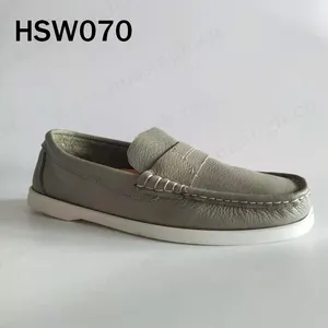 WCY, Pasar Mesir Populer Tingkat Atas Kulit Gandum Penuh Pria Sepatu Moccasin Driver Lama Nyaman HSW070