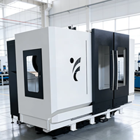 Centre d'usinage vertical CNC 5 axes HMT GX400, broche simple, BT40, machine de fraisage robuste, 24 outils, Heidenhain//Fanuc