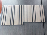 Panneau de plafond décoratif en PVC pour maison moderne, panneau de plafond en PVC avec surface lisse et plane