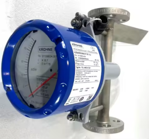 Rotámetro de área variable Krohne H250/RR/M40 para gas, medidor de flujo de flotador de tubo metálico KROHNE H250/RR/M40, nuevo - Product Image 2