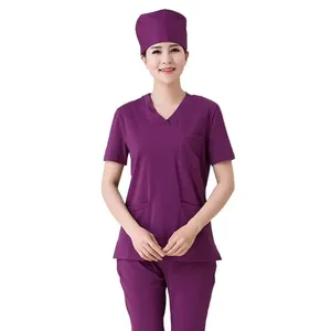 Bata de Enfermera, Bata de Médico, Bata de Quirófano, Bata de Aislamiento, Ropa de Trabajo para Clínica Dental y Hospital Veterinario - Product Image 3
