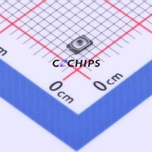 1TS026A-1600-0553-CT Tactile Switch SMD,1.6x2.6mm Switch Single Pole Single Throw Round Button 1.6N Vertical Mount - Product Image 1